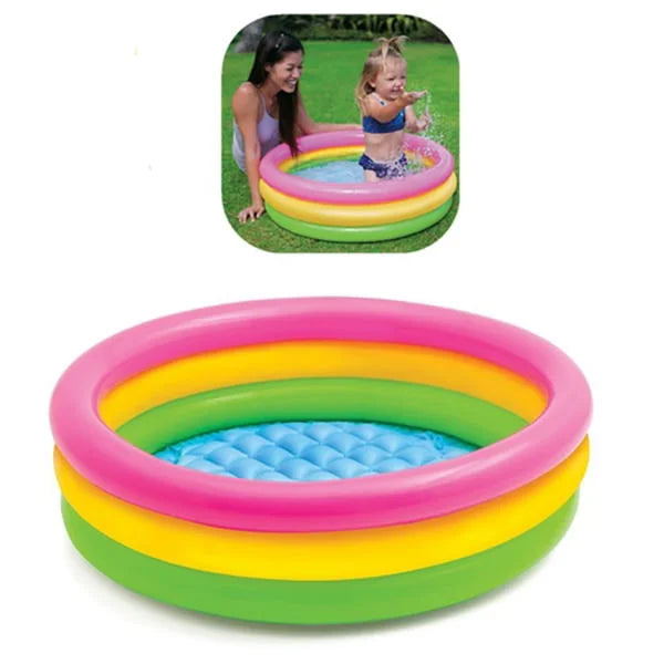 Inflatable Baby Swimming Pool With Air Pump