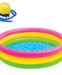 Inflatable Baby Swimming Pool With Air Pump