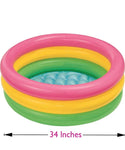 Inflatable Baby Swimming Pool With Air Pump