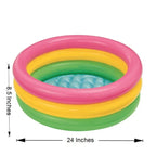 Inflatable Baby Swimming Pool With Air Pump