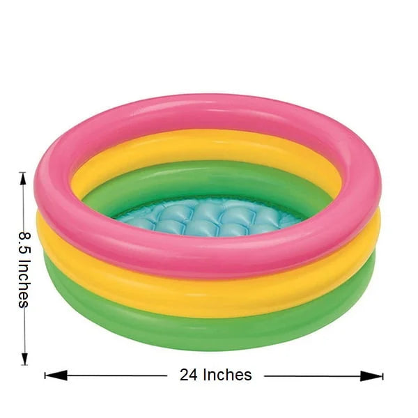 Inflatable Baby Swimming Pool With Air Pump