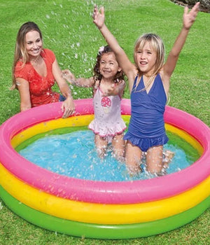 Inflatable Baby Swimming Pool With Air Pump