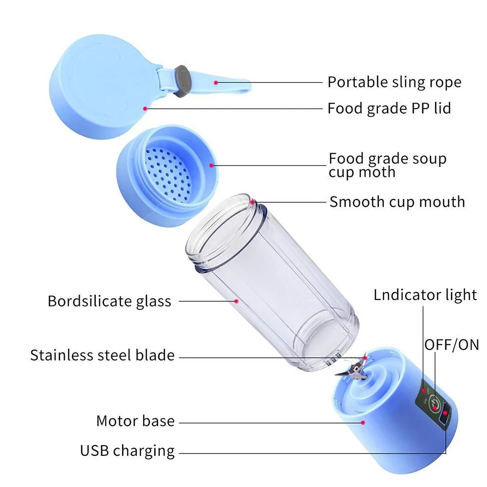 Rechargeable Portable Mini Juice Blender