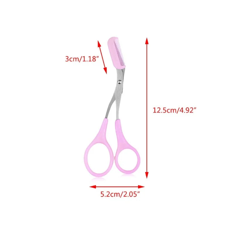 Eyebrow Shaping Scissor With Comb