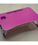 Foldable Laptop Table With Mini Drawer