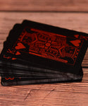 Waterproof Black Playing Card