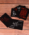 Waterproof Black Playing Card