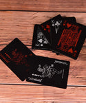 Waterproof Black Playing Card