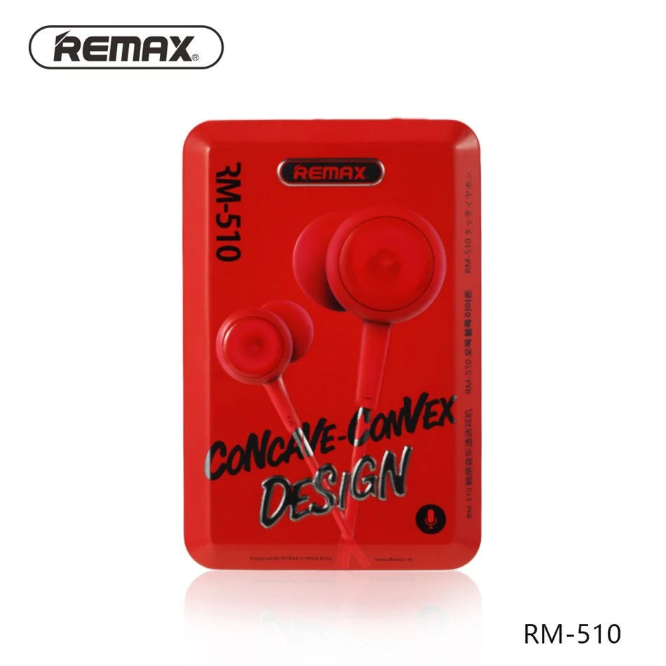 REMAX Original Metal Boxed Earphone