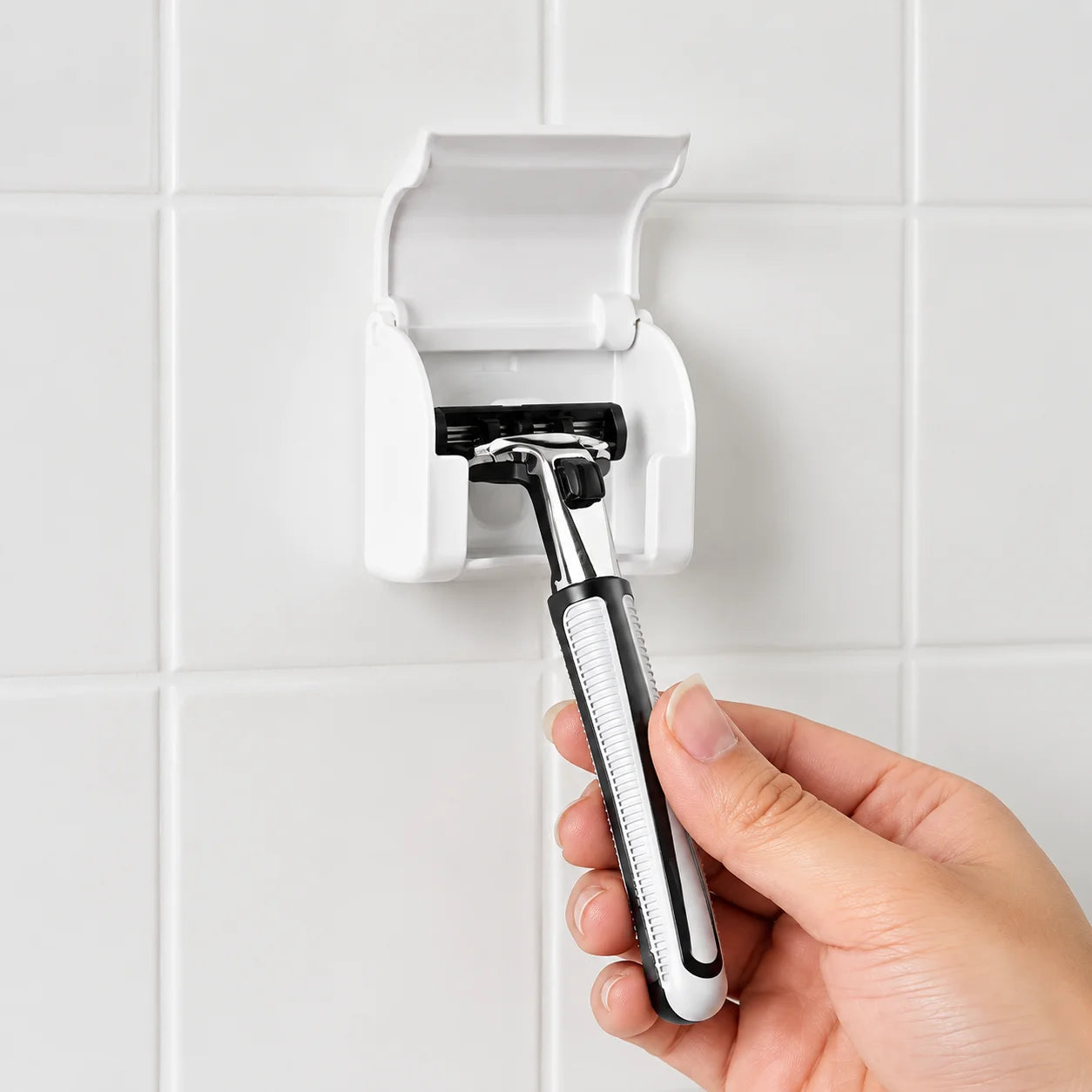 Dustproof Wall Mounted Razor Holder