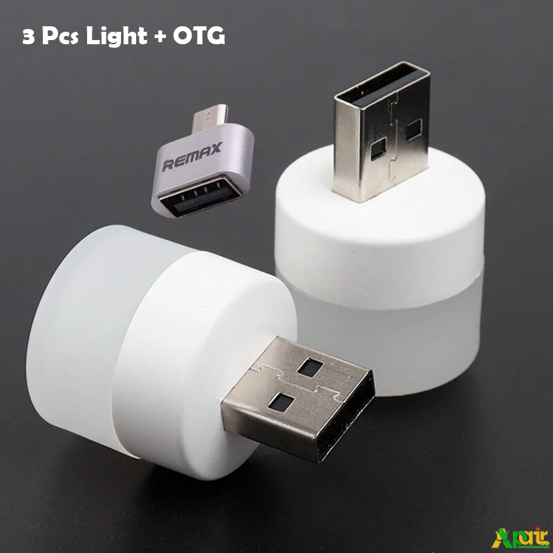 Nano USB LED Light With OTG (Set Of 3)