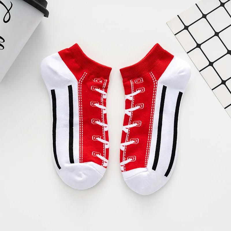 Shoe Designed Casual Socks