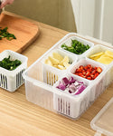 6 Grids Refrigerator Storage Box