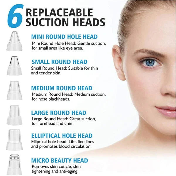 Multi-Funcational Rechargeable Blackhead Remover