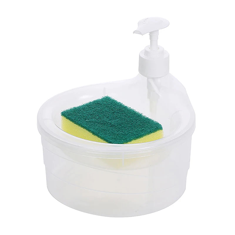 2-in-1 Dish Washing Soap Dispenser
