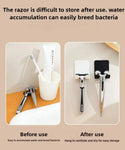 Multi-Functional Strong Adhesive Razor Holder (2 Pcs)