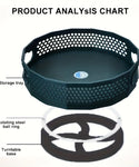 360° Rotating Multi-Usable Storage Tray