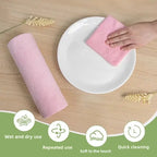 Microfiber Reusable Cleaning Towel Roll