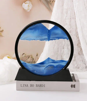 3D Dynamic Sandscape Hourglass Art Frame