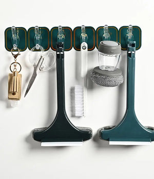 6 Layers Shelf Adhesive Wall Hook