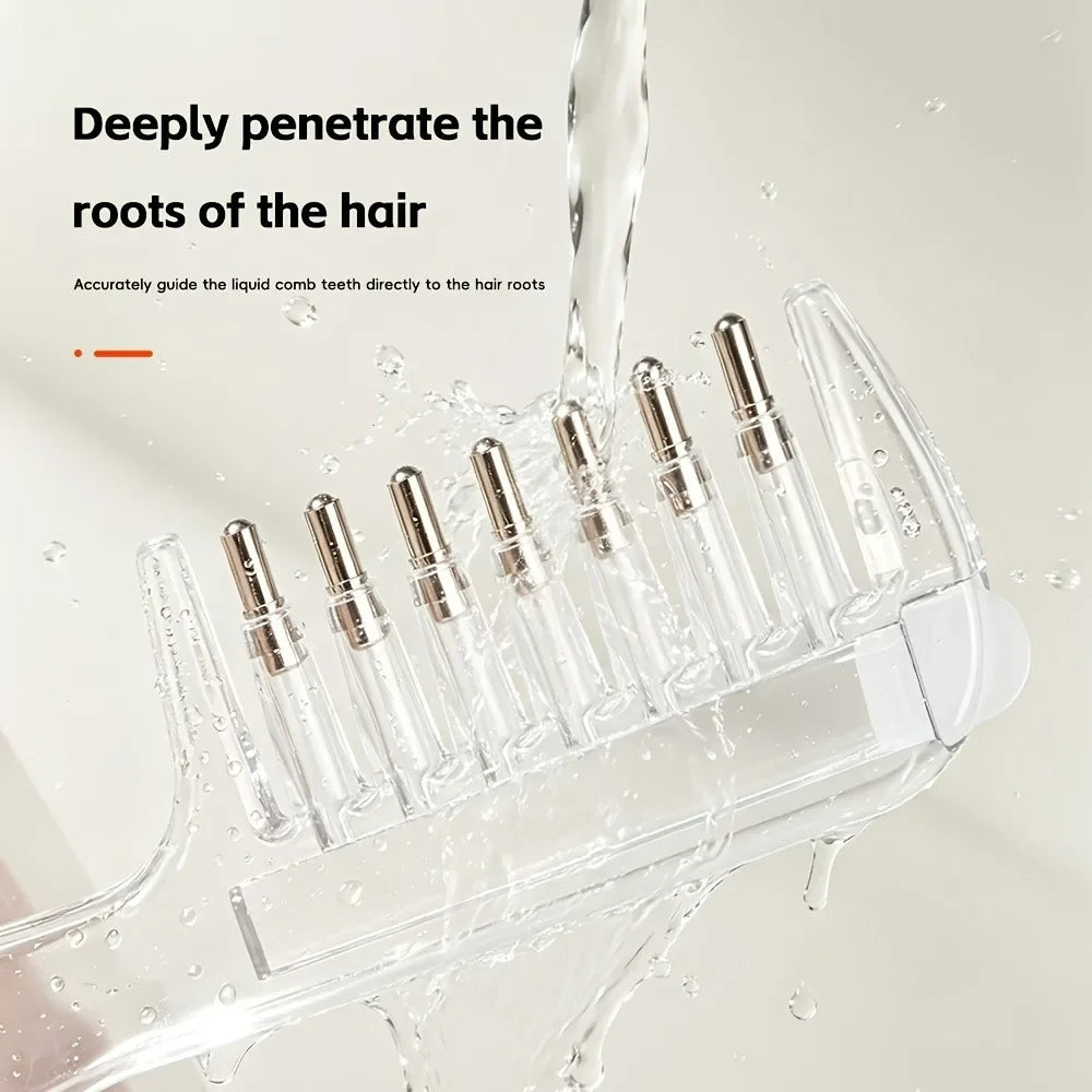 Refillable Oil Scalp Hair Comb