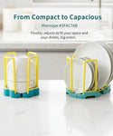Home Kitchen Adjustable Dish Bowl Holder