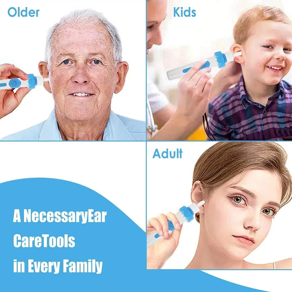 Electric Safe Painless Ear Cleaner Tool