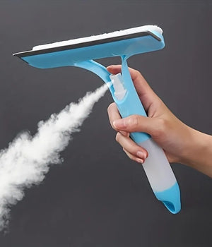 Double-Sided Window Cleaner With Spray