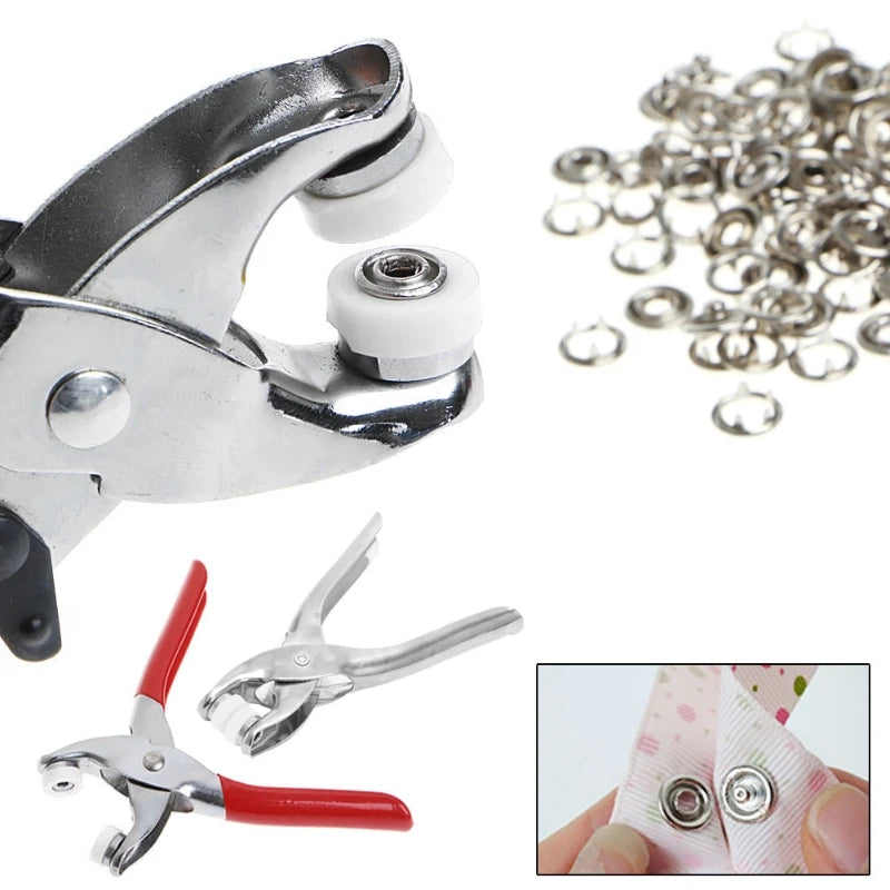 Hand Pressed Metal Buckle Installation Tool