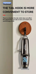 Kemei Professional Smart Display Rechargeable Trimmer