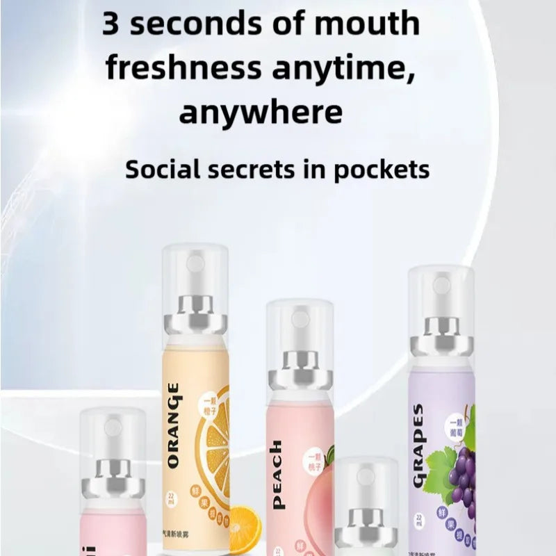 Long Lasting Mouth Freshener Pocket Spray