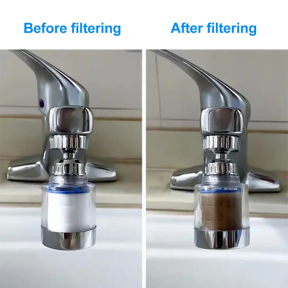 PP Cotton Rotatable Water Purifier Filter Tap