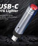 Mini Type-C Plug-in Windproof Lighter