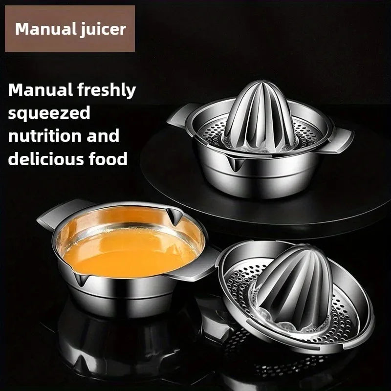 Stainless Steel Hand Press Fruit Juicer