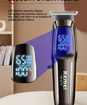 Kemei Professional Smart Display Rechargeable Trimmer