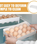 Double Tray Egg Storage Holder
