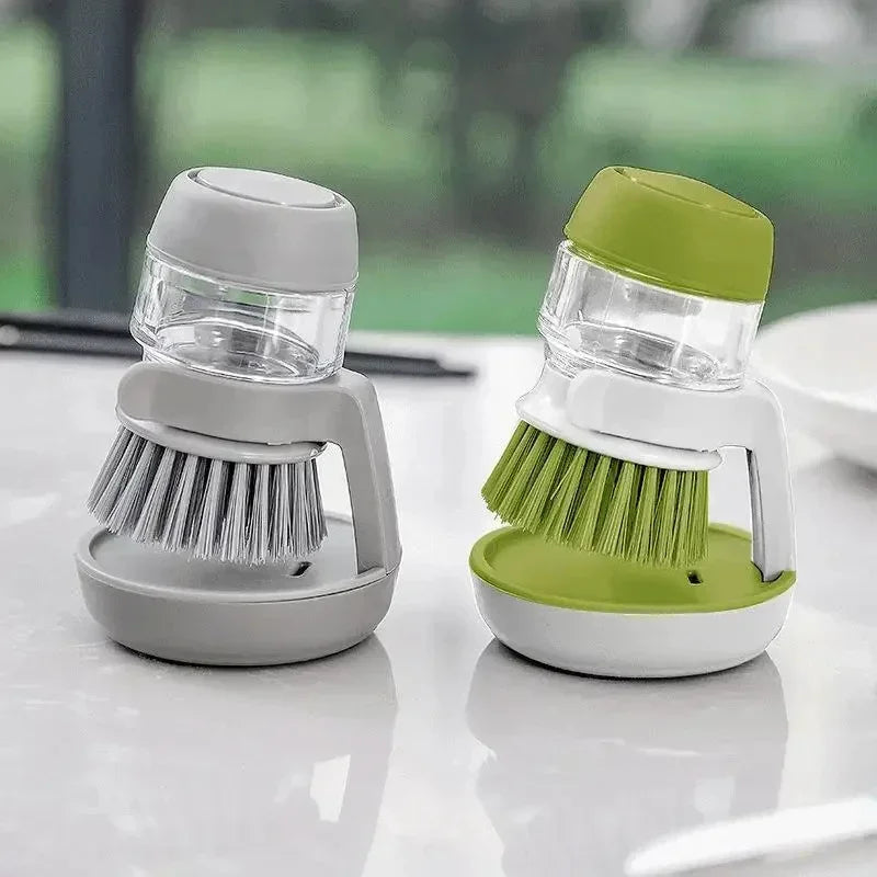 Multi Use Soap Dispensing Brush With Tary