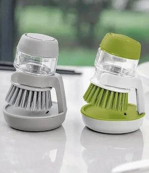 Multi Use Soap Dispensing Brush With Tary