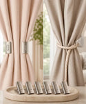 Strong Adjustable Magnetic Curtain Clip Set