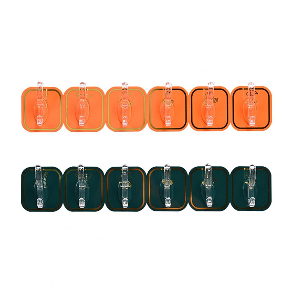 6 Layers Shelf Adhesive Wall Hook