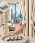 Strong Adjustable Magnetic Curtain Clip Set