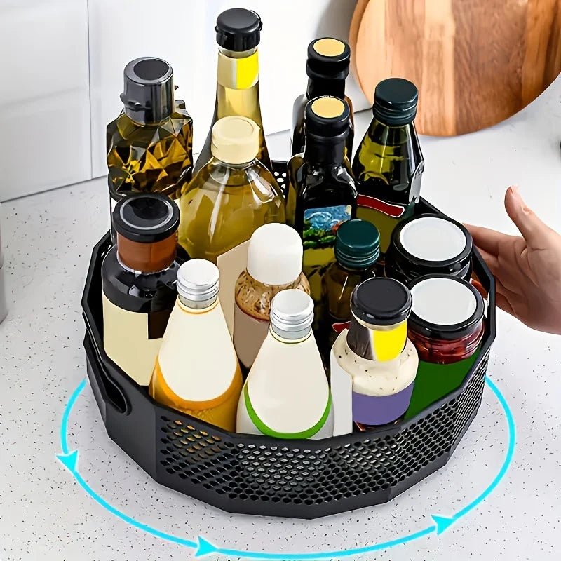 360° Rotating Multi-Usable Storage Tray