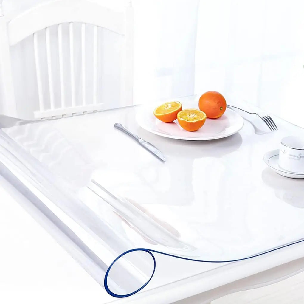 Water-Oil-Proof Transparent Table Mat Cover