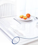 Water-Oil-Proof Transparent Table Mat Cover