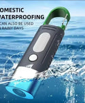 Mini Smart Waterproof Zoomable Flashlight