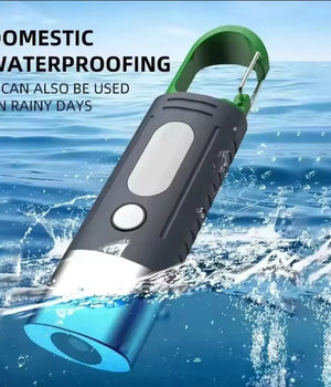Mini Smart Waterproof Zoomable Flashlight