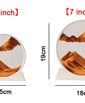 3D Dynamic Sandscape Hourglass Art Frame