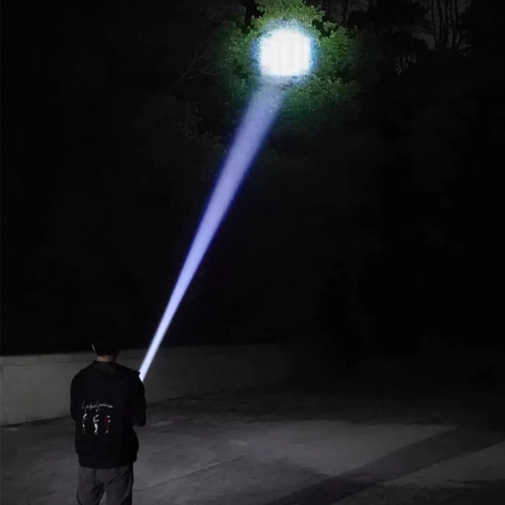 Rechargeable Waterproof Zoomable LED Torch
