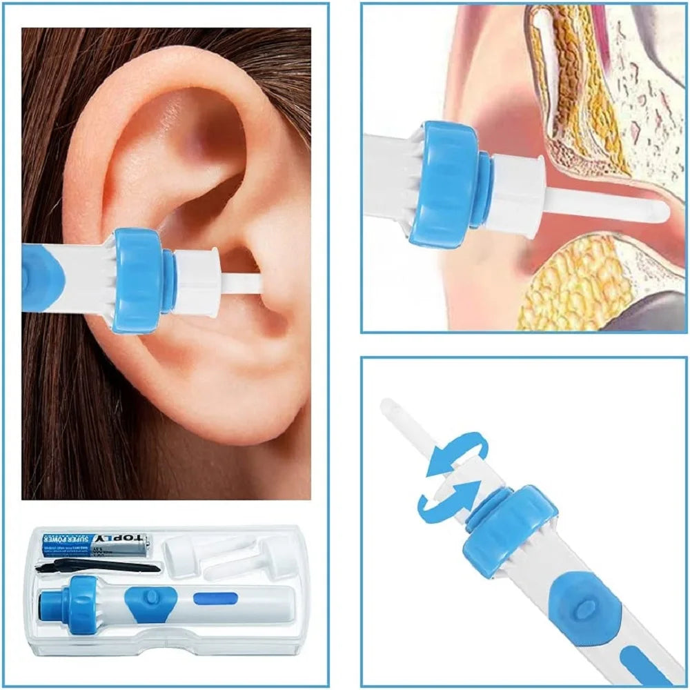Electric Safe Painless Ear Cleaner Tool
