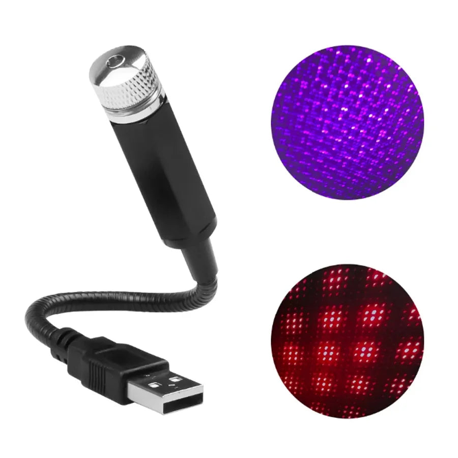 Mini USB Romantic Galaxy Night Light